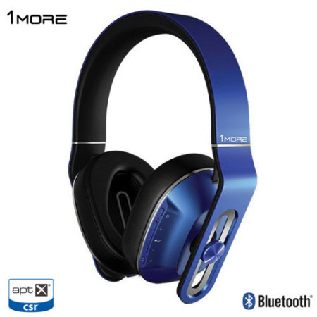 1more Mk802 Premium Wireless Bluetooth Aptx Headphones Blue