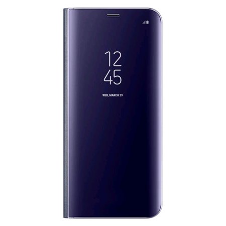 Official Samsung Galaxy S8 Clear View Cover Case in Violett