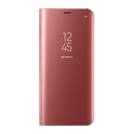 Funda Oficial Samsung Galaxy S8 Clear View - Rosa