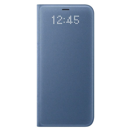 Official Samsung Galaxy S8 LED Plånboksfodral - Blå