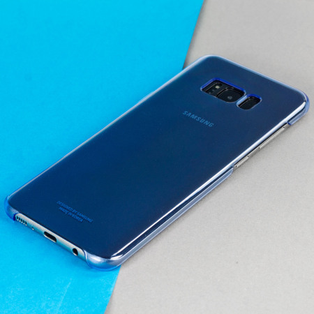 Funda Samsung Galaxy S8 Oficial Clear Cover - Azul