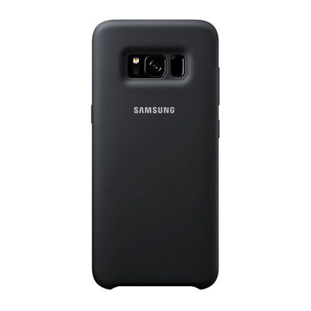 Official Samsung Galaxy S8 Silicone Cover Case - Silver / Grey