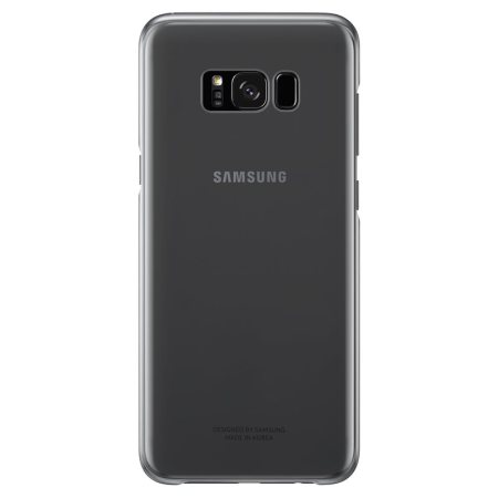 Official Samsung Galaxy S8 Plus Clear Cover Case - Black