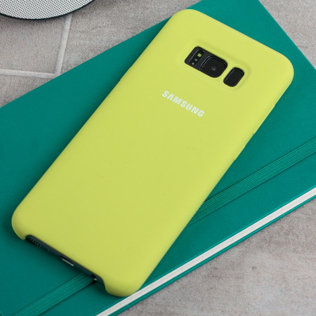Official Samsung Galaxy S8 Silicone Cover Case - Green