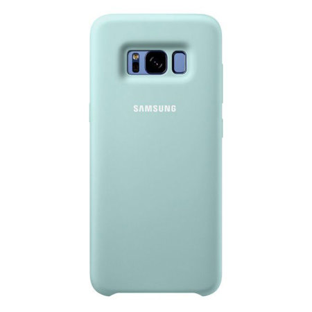 Funda Oficial Samsung Galaxy S8 Plus de silicona - Azul