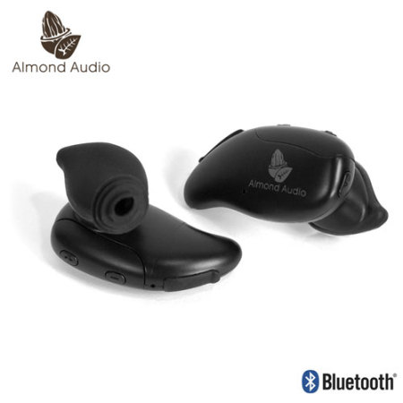 Almond Audio Totally Wireless Bluetooth Earbuds - Black