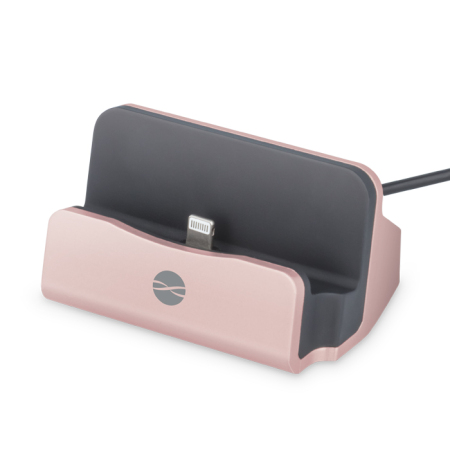 Dock iPhone Forever avec câble – Or rose