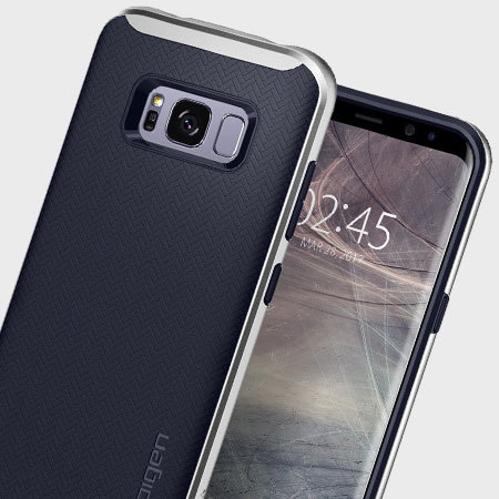Spigen Neo Hybrid Samsung Galaxy S8 Case - Silver Arctic