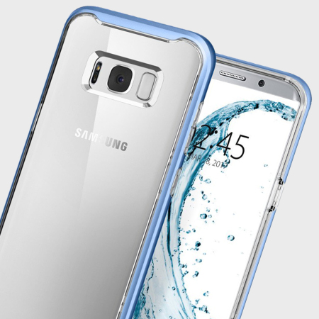 Funda Samsung Galaxy S8 Spigen Neo Hybrid Crystal - Azul