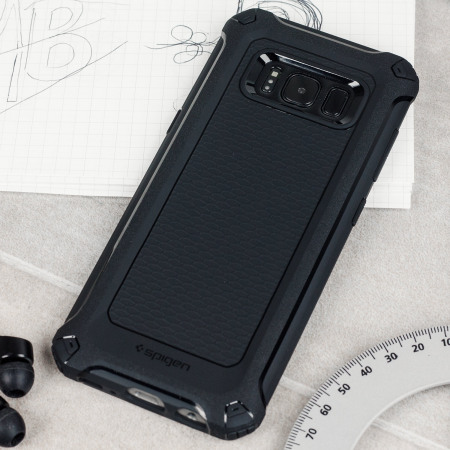 Spigen Rugged Armor Extra Samsung Galaxy S8 Tough Case - Black