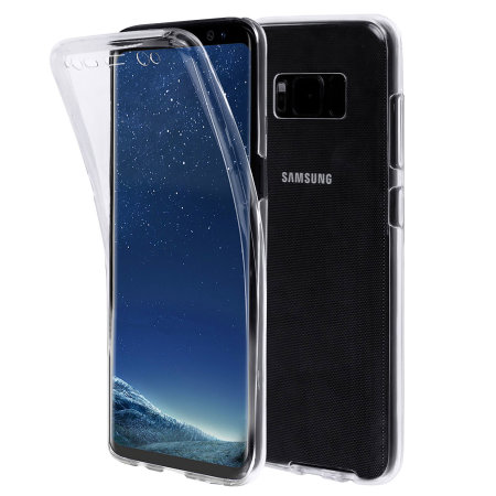 Olixar FlexiCover Complete Protection Samsung Galaxy S8 Case - Clear