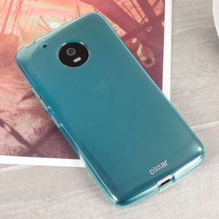 Olixar FlexiShield Motorola Moto G5 Gel Case - Blauw