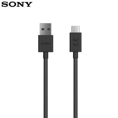 Official Sony USB-C Sync & Charge Cable - Black