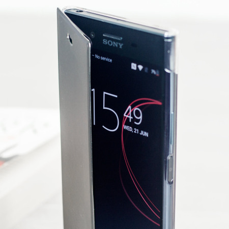 Afstoting Laboratorium Verblinding Roxfit Sony Xperia XZ Premium Pro Touch Book Case - Black / Clear Reviews