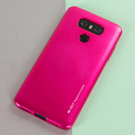 Mercury Goospery iJelly LG G6 Gel Case - Pink