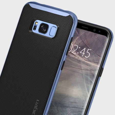 Spigen Neo Hybrid Crystal Case Samsung Galaxy S8 Plus Hülle - Blau