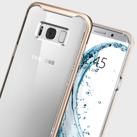Funda Samsung Galaxy S8 Plus Spigen Neo Hybrid Crystal - Oro Chanpán