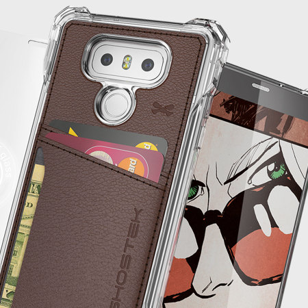 Ghostek Exec Series LG G6 Wallet Case - Brown