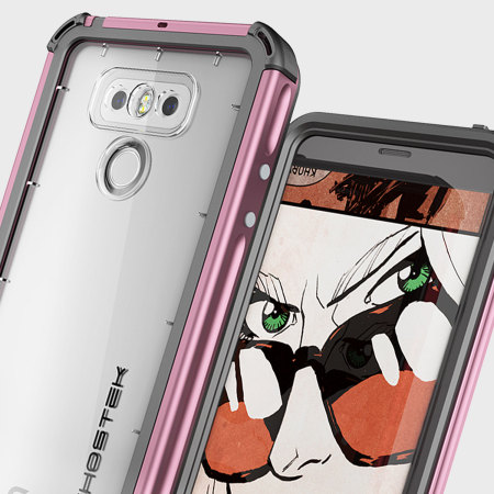 Ghostek Atomic 3.0 LG G6 Waterproof Tough Case - Pink