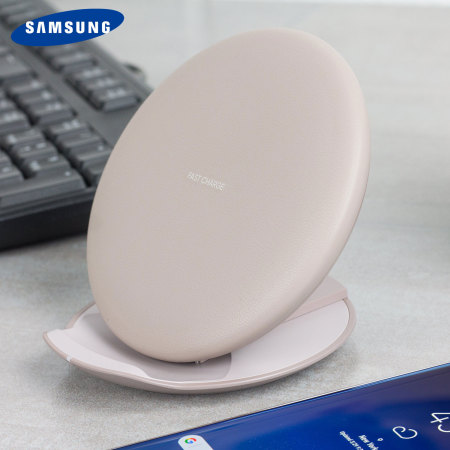 Official Samsung Wireless Fast Charger Convertible - Brown