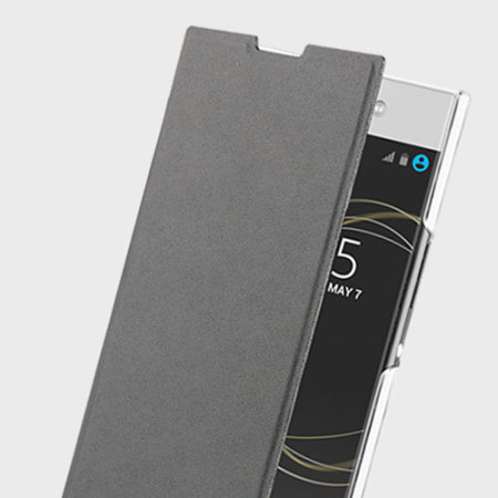 Roxfit Sony Xperia XA1 Ultra Simply Book Case - Black / Clear
