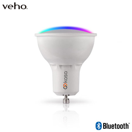Veho Kasa Smart LED Bluetooth App-Controlled GU10 Light Bulb