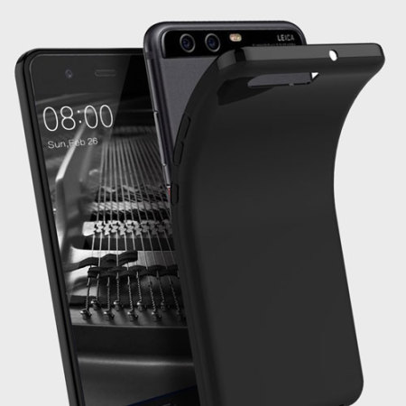 Olixar FlexiShield Huawei P10 Plus Gel Case - Solid Black