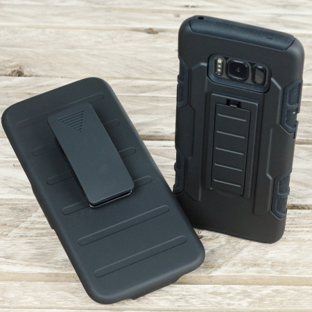 Olixar Clipper Belt Clip Samsung Galaxy S8 Case - Black