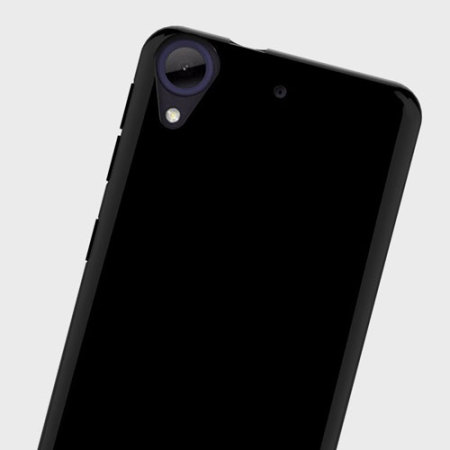 Olixar FlexiShield HTC Desire 650 Gel Case - Solid Black