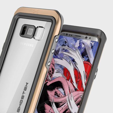 Ghostek Atomic 3.0 Samsung Galaxy S8 Plus Waterproof Case - Gold