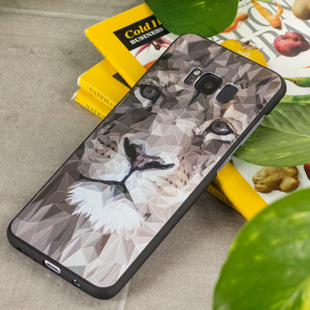 Olixar Majestic Lion Samsung Galaxy S8 Mozaïek-Stijl Gel Case