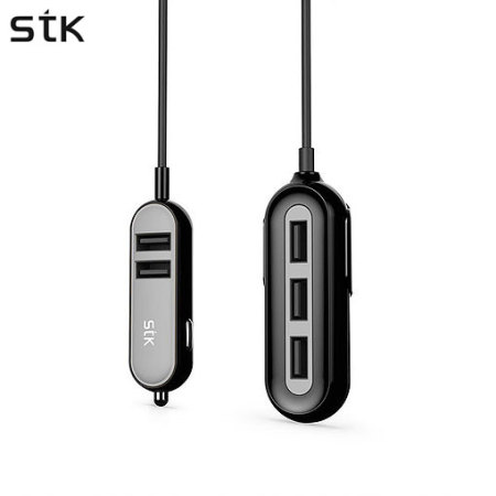 STK Hub 5x USB Car Charger - 10.8A