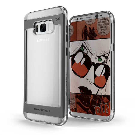 Ghostek Cloak 2 Samsung Galaxy S8 Plus Aluminium Tough Case - Helder / Zwart