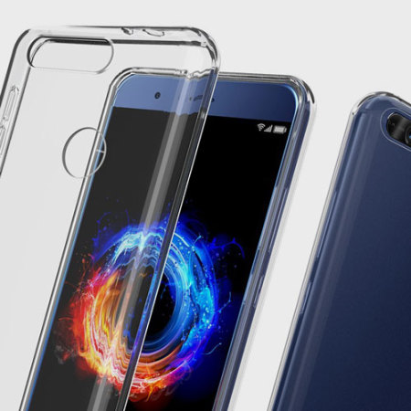 Transparent TPU Silicone Case For Huawei Honor 8 - Slim Protective Cover
