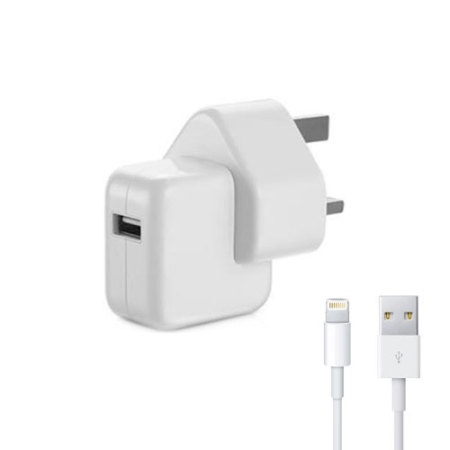 Official Apple iPad 2017 Mains Charger with Cable A1401 2.4A (12W)