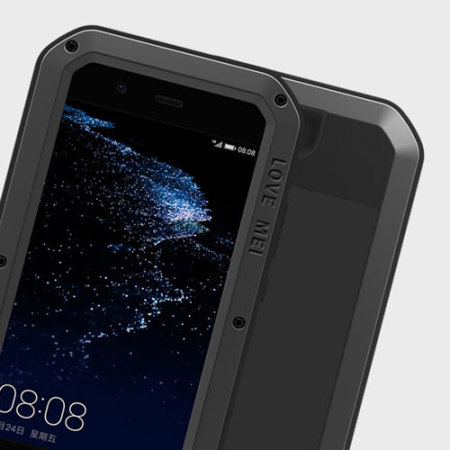 Love Mei Powerful Huawei P10 Plus Protective Case - Black