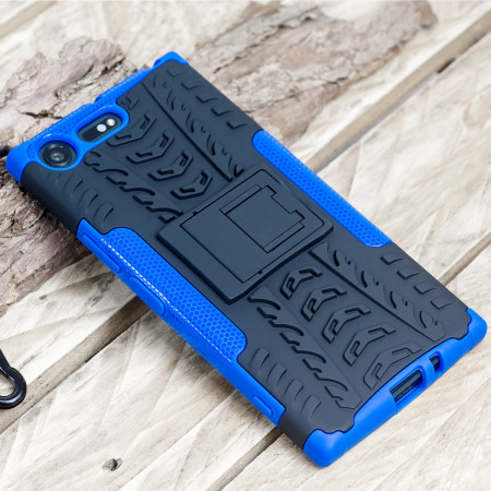 Olixar ArmourDillo Sony Xperia XZ Premium Protective Case - Blue