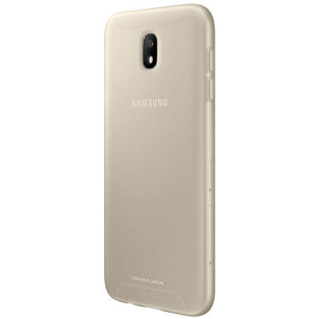 Funda Oficial Samsung Galaxy J5 2017 Jelly - Oro