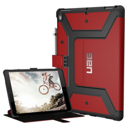 Coque iPad Pro 10.5 UAG Cobalt Folio - Rouge