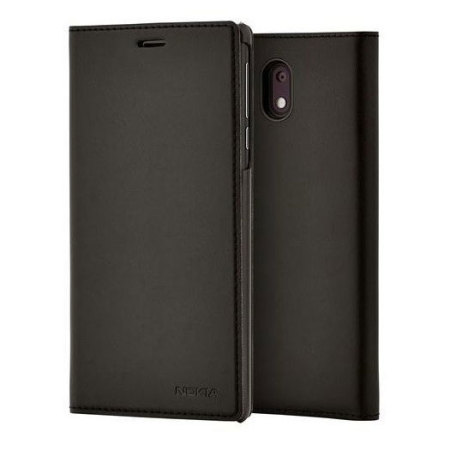 Funda oficial para Nokia 3 Slim Flip - Negra