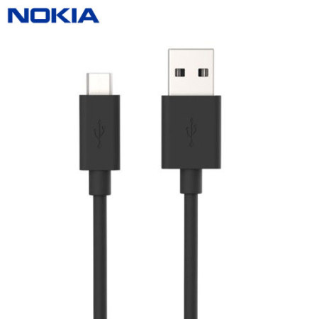 Official Nokia Micro USB Charge and Sync Cable - Black