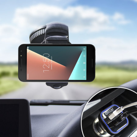 Olixar DriveTime Vodafone Smart N8 Car Holder & Charger Pack