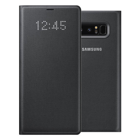 Official Samsung Galaxy Note 8 LED View Cover Case - Black