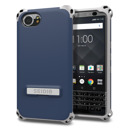 Seidio Dilex BlackBerry KEYone Tough Kickstand Case - Blue / Grey