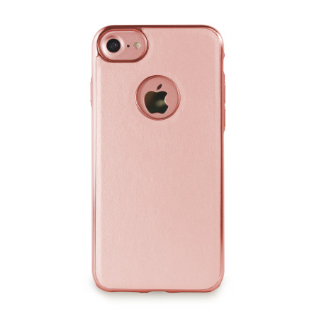 Olixar Makamae Leather-Style iPhone 7S - Rose Gold