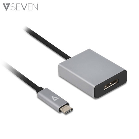VSeven USB-C to HDMI Adapter - Grey Aluminium