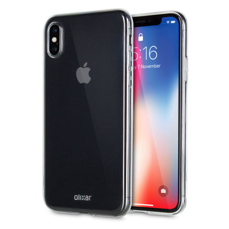 Olixar Ultra-Thin iPhone X Gel Hülle - 100% Klar