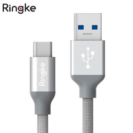 Câble USB-C 3.1 vers USB Rearth Ringke tressé – Charge & Sync – 1M