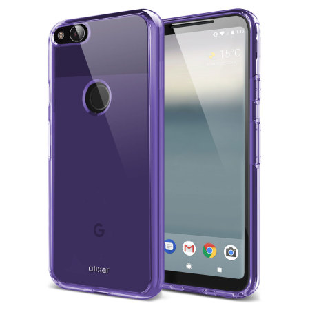 Encase FlexiShield Case Google Pixel 2 Hülle in lila