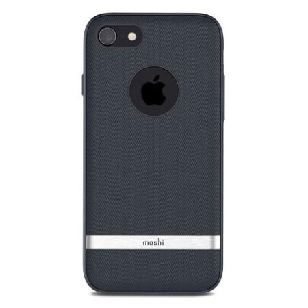 Coque iPhone 8 Moshi Vesta Textile – Bleu bahama